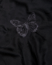 logo velour full-zip sweatshirt