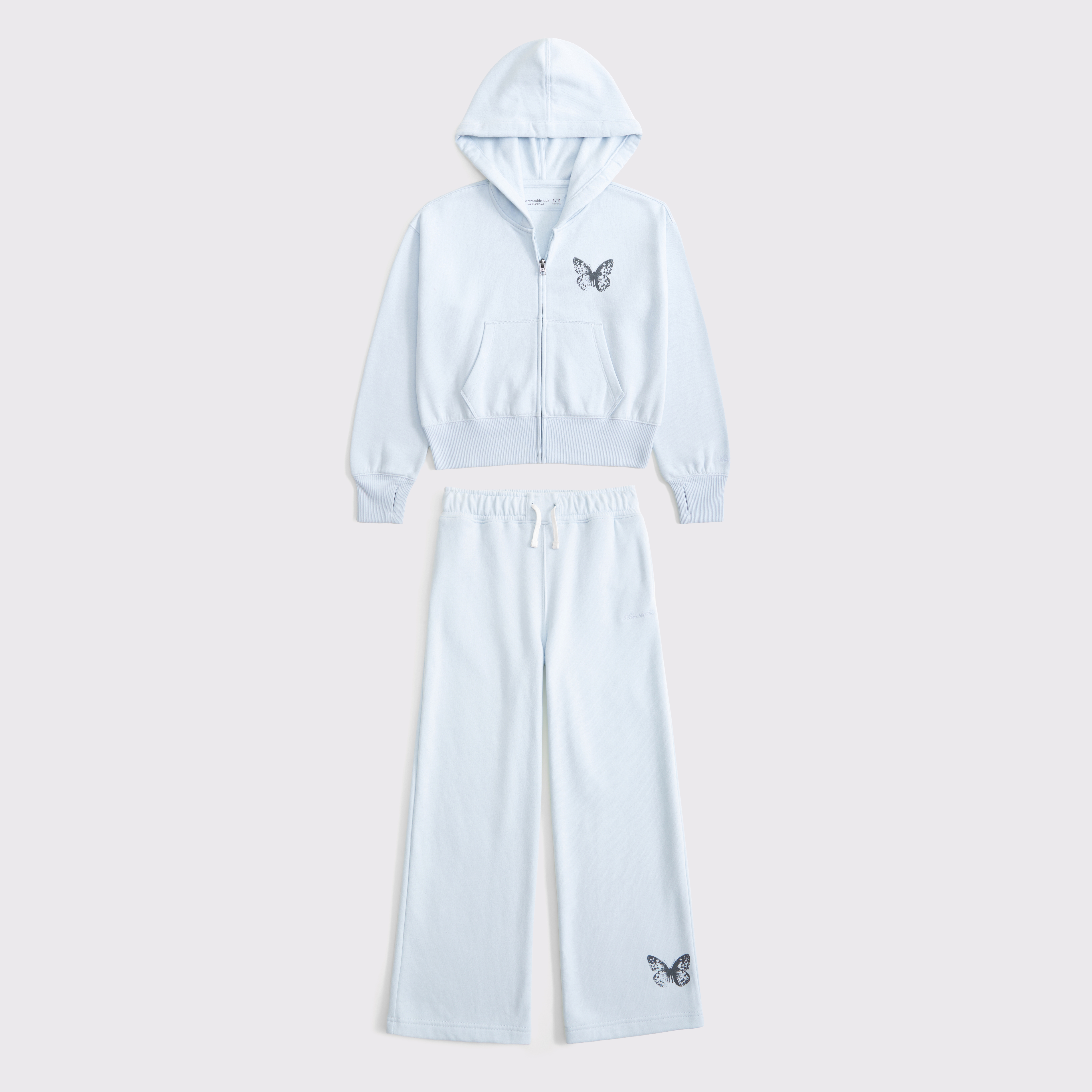 Abercrombie & Fitch Kids' Essential Fleece Full-zip Set