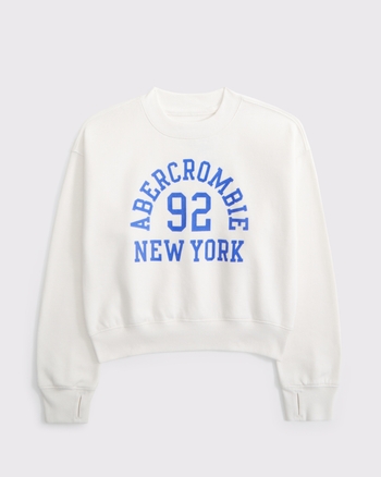 graphic logo crew sweatshirt from Abercrombie & Fitch - $44.95