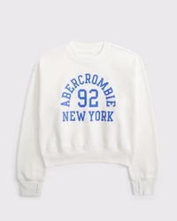 graphic logo crew sweatshirt