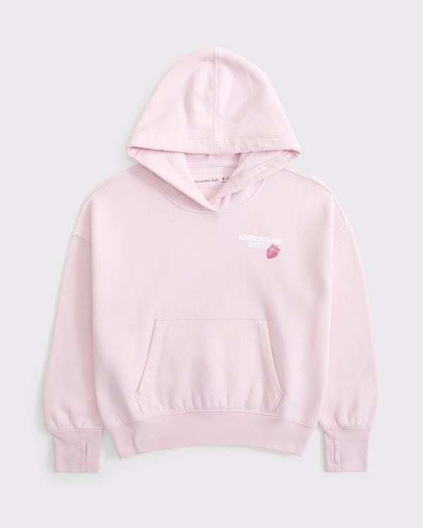 logo popover hoodie, Pale Lilac view 2