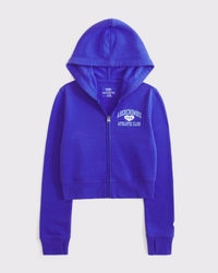 ypb graphic logo full-zip hoodie