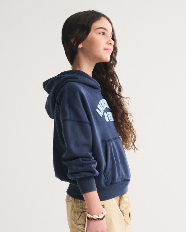 logo popover hoodie