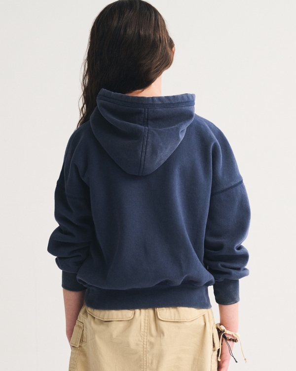 logo popover hoodie