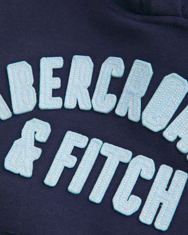 Sweat à capuche à enfiler à logo, Saphir view 2