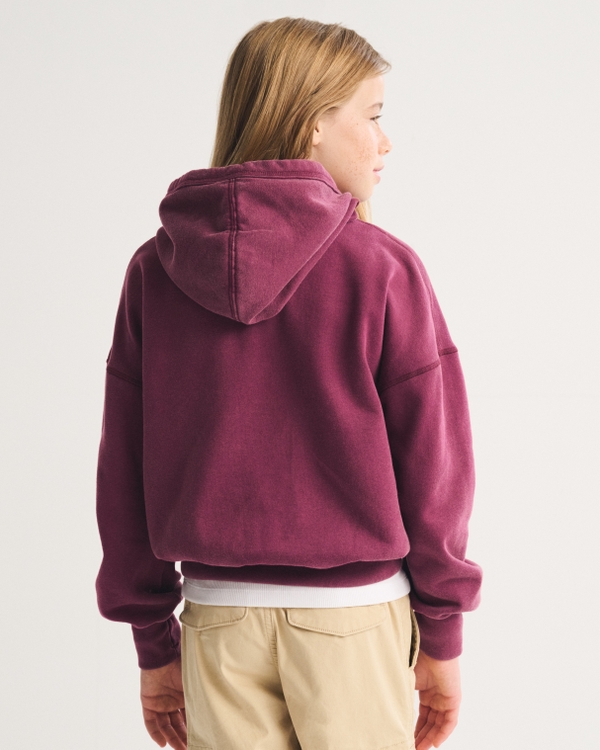 logo popover hoodie