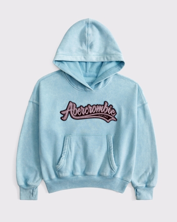 slim logo popover hoodie from Abercrombie & Fitch - $29.97