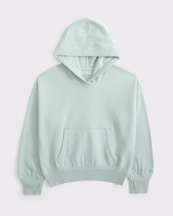 sudadera con capucha básica sin cierres, Salvia Profundo view 1