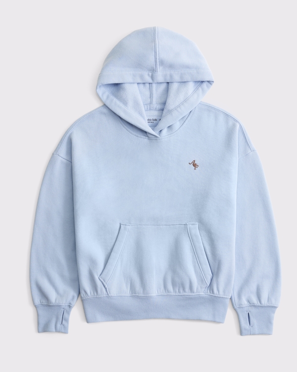 essential popover hoodie, Powder Blue view 1