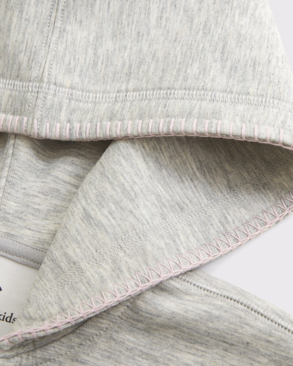 ypb neoknit full-zip hoodie, Light Gray view 2