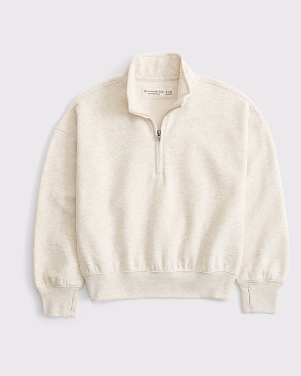 essential quarter-zip sweatshirt
