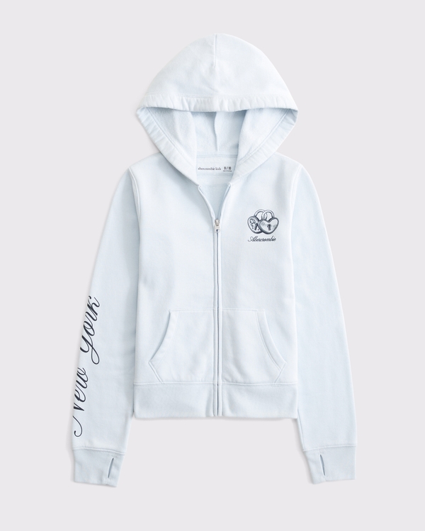 new york slim full-zip hoodie
