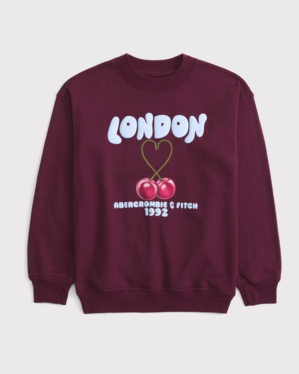 london logo crew sweatshirt