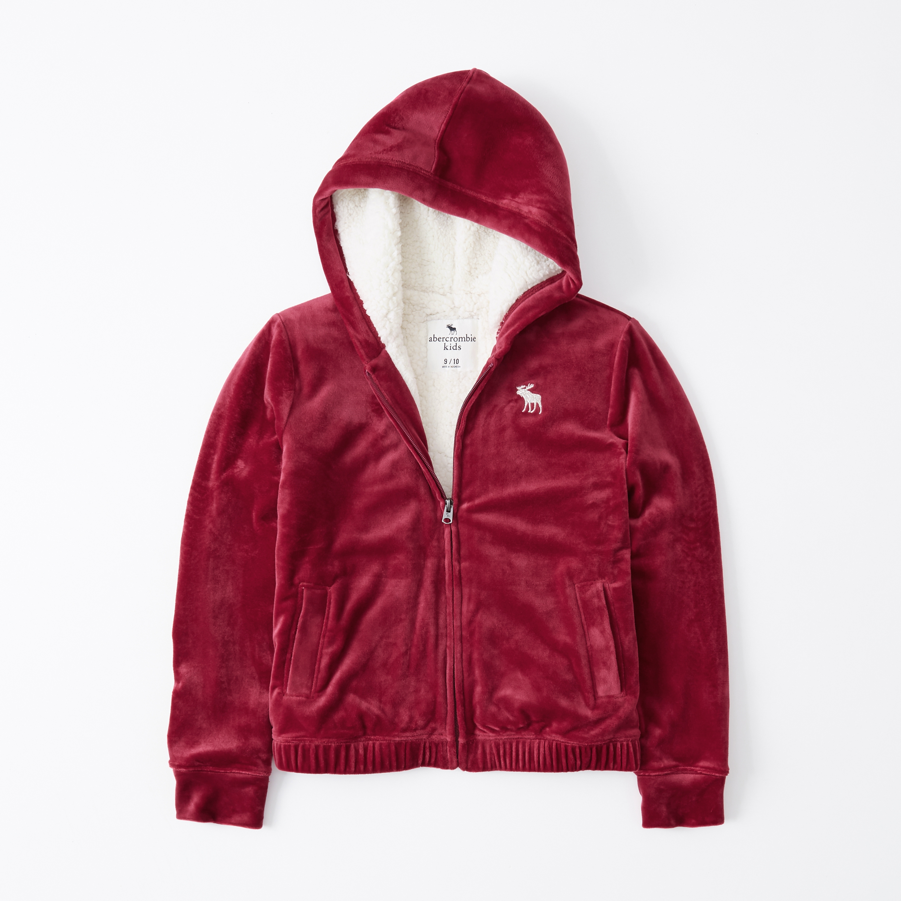 abercrombie red hoodie