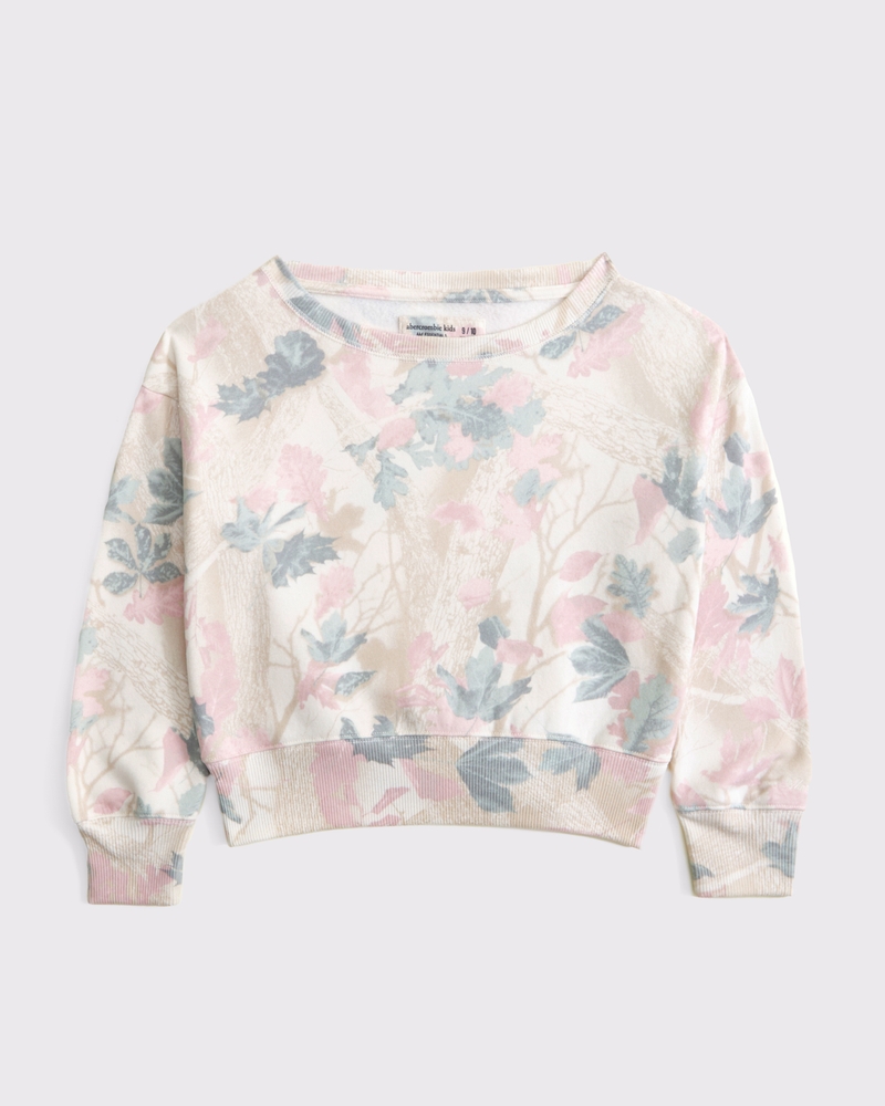 essential off-the-shoulder sweatshirt
