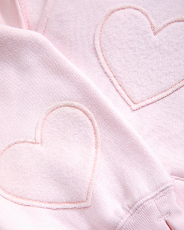 essential full-zip hoodie, Light Pink view 2
