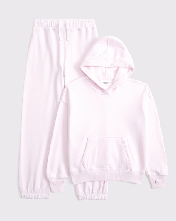 essential sweatsuit set, Light Pink view 1