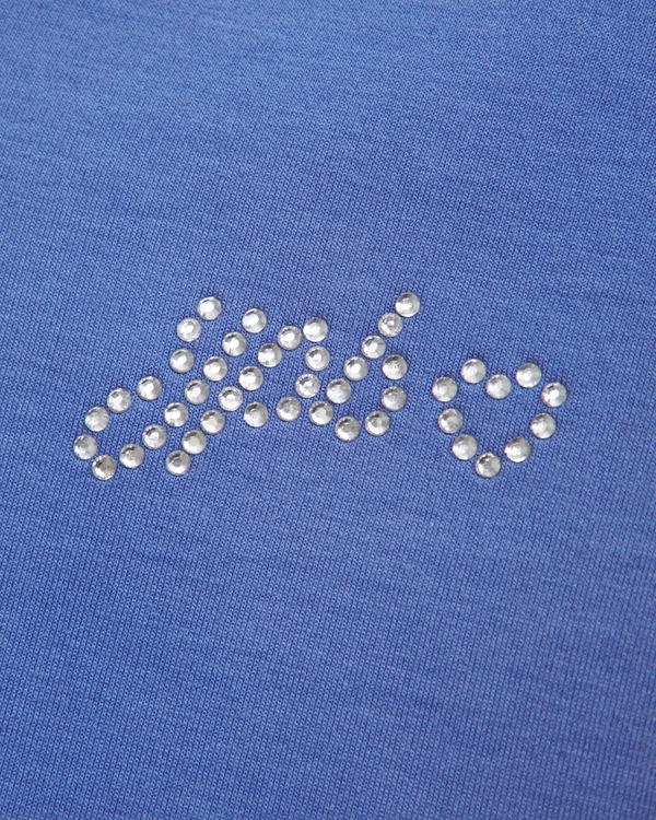 ypb neoknit quarter-zip cinched popover hoodie, Dark Periwinkle view 2