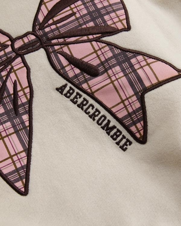 essential embroidered logo hoodie, Warm Beige view 2
