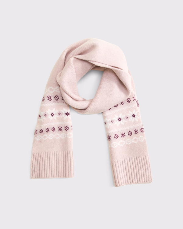 scarf, Light Pink view 1