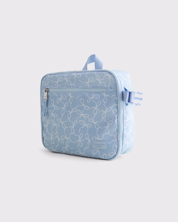 lunchbox, Blue Pattern view 2