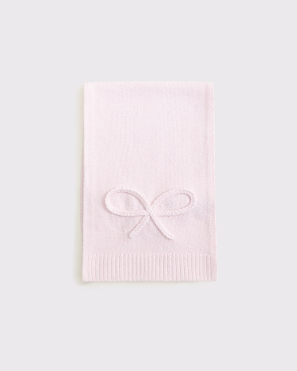 logo scarf, Light Pink view 2