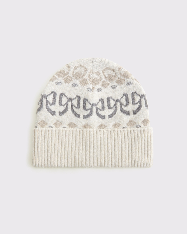beanie, Beige view 2