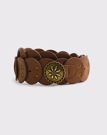 boho vegan leather belt from Abercrombie & Fitch - $34.95