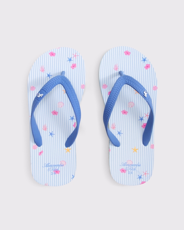 icon flip-flops, Light Blue Pattern view 1