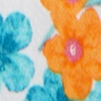 blanc à fleurs