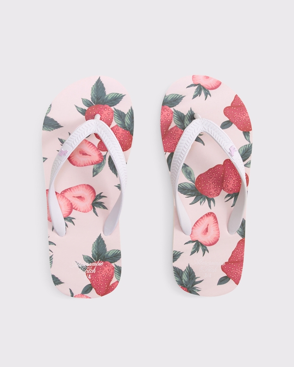 pattern flip flops, Pink Pattern view 1