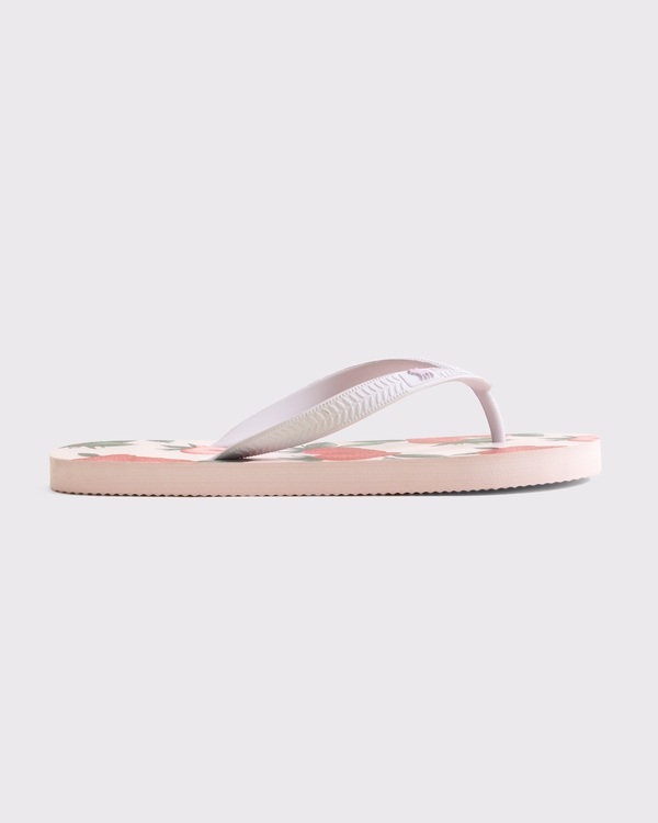 pattern flip flops, Pink Pattern view 2