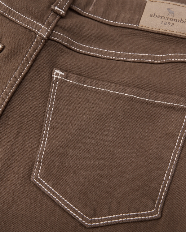 high rise wide leg jeans