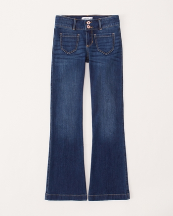 girls low rise bootcut jeans girls sale Abercrombie