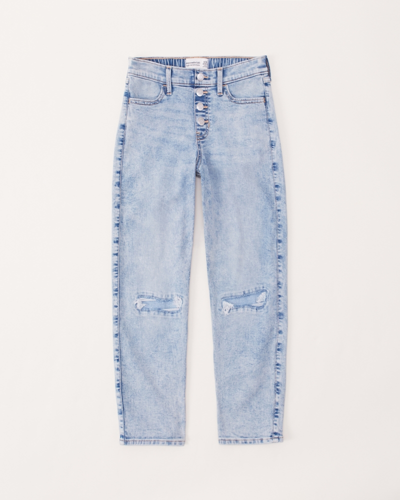 Bershka jeans best sale tiro alto