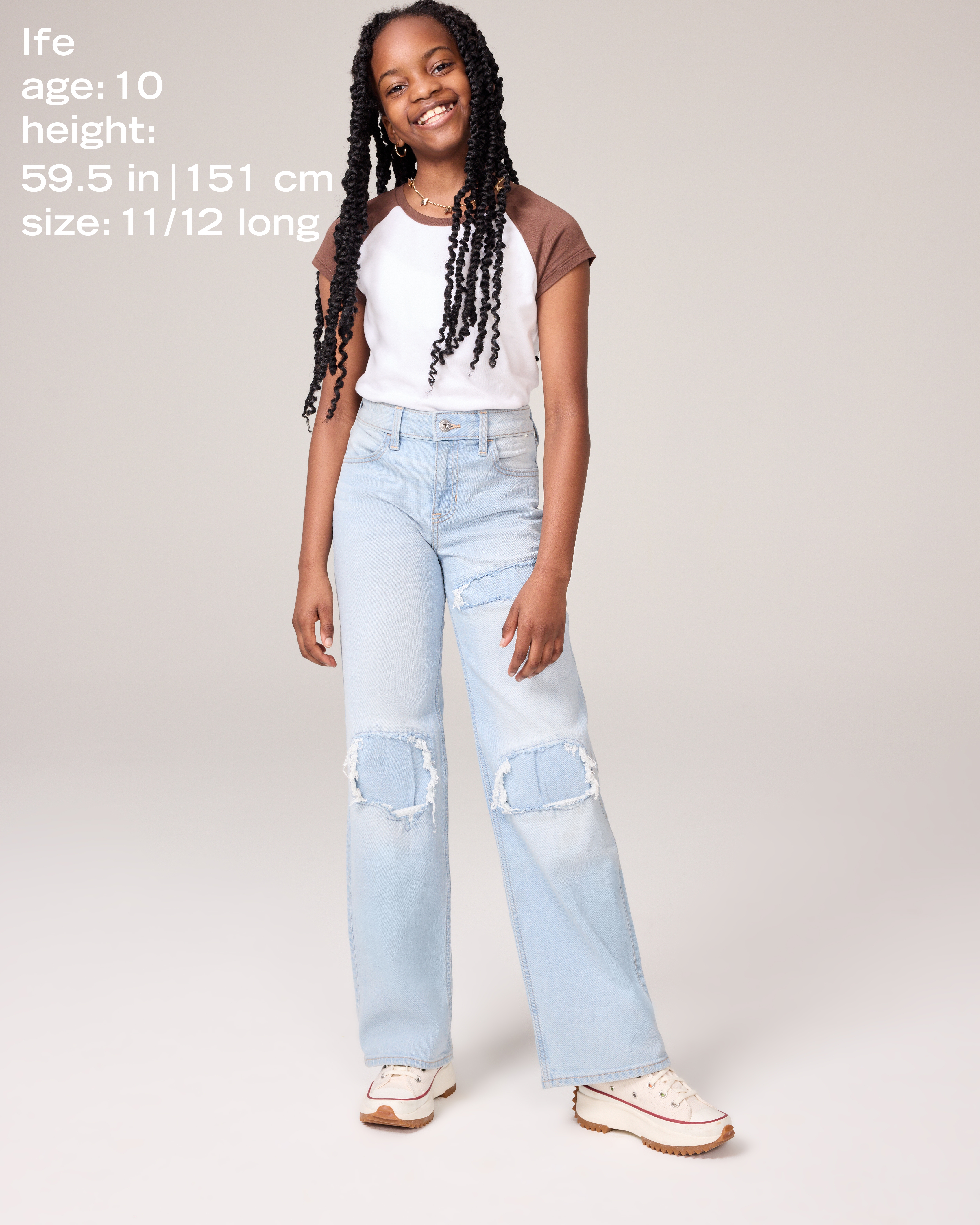 High waisted jeans for on sale tweens