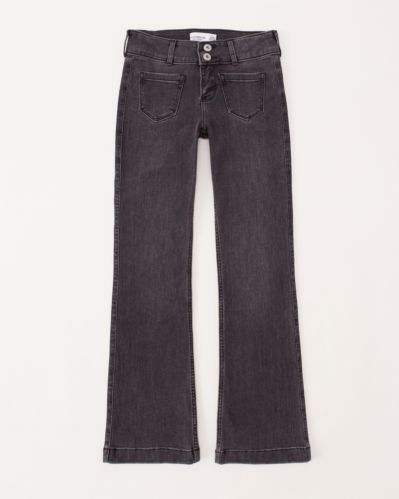 girls low rise bootcut jeans, girls bottoms