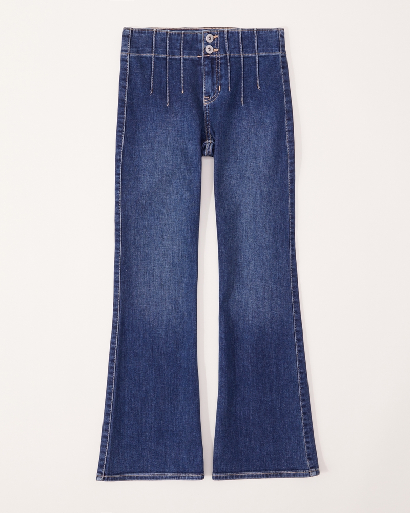Abercrombie & Fitch Kids High Rise Flare Jeans Size 9/10