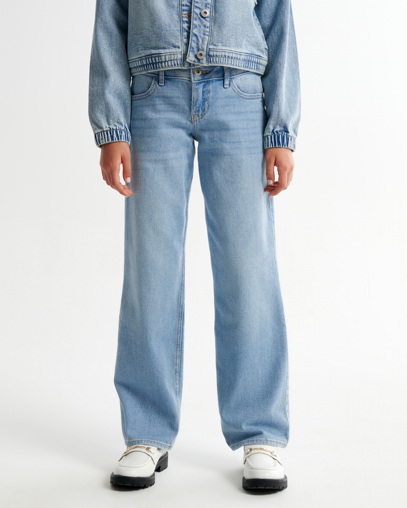 Girls Baggy Jeans 