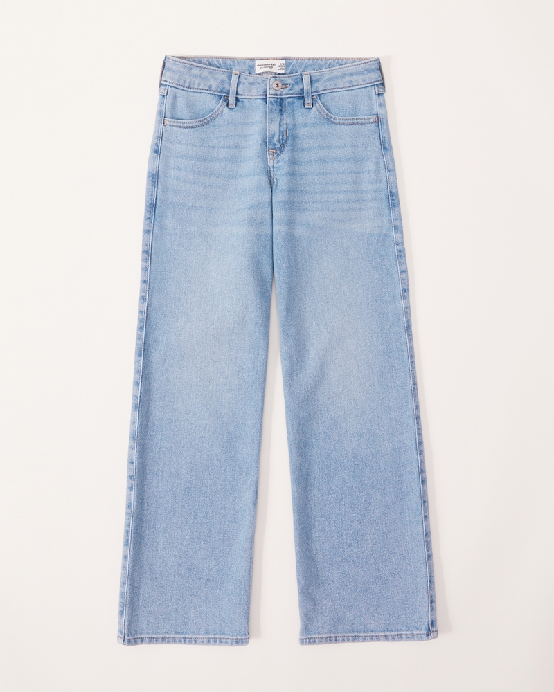 girls low rise baggy jeans | girls clearance | Abercrombie.com