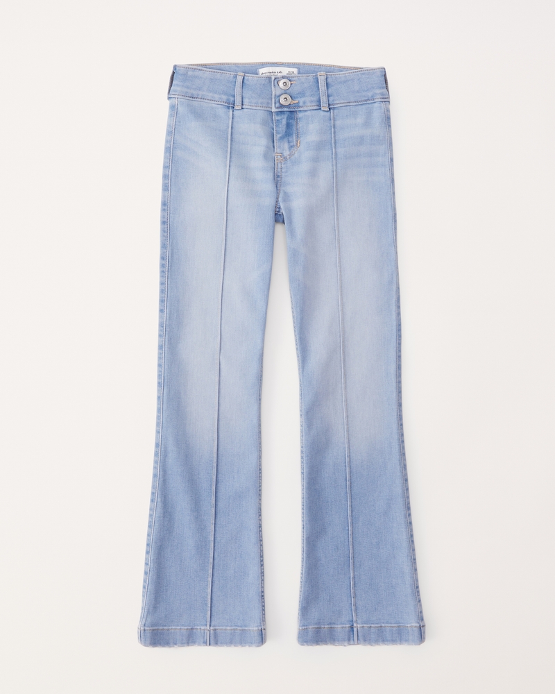 low rise bootcut jeans