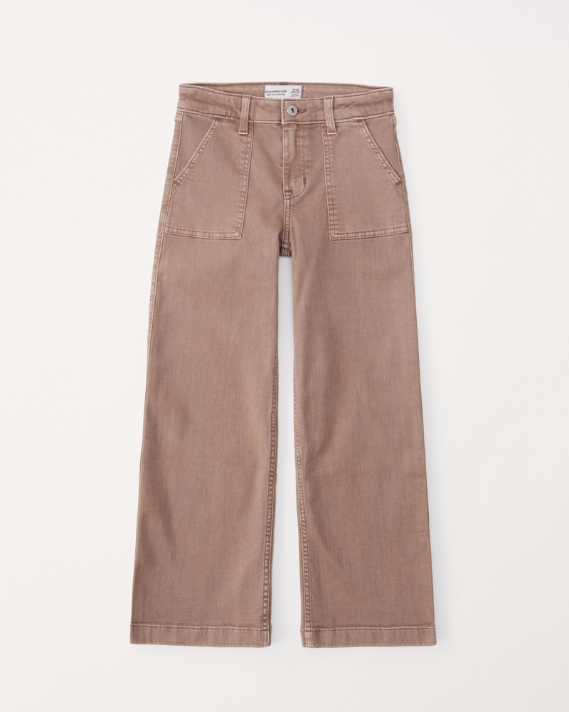 Getting Things Done Mid-Rise Capri Leggings (Taupe)