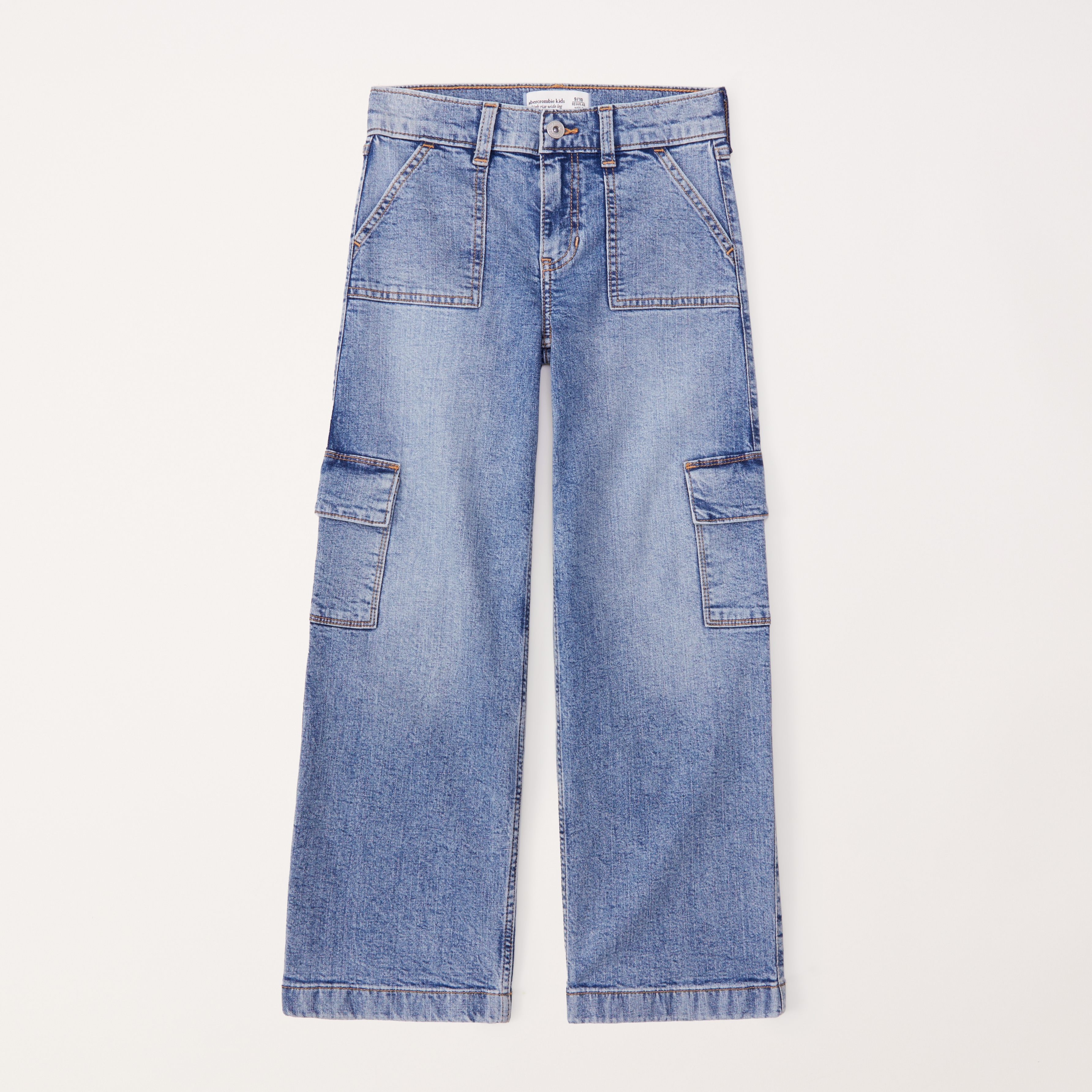 Abercrombie wide 2024 leg jeans