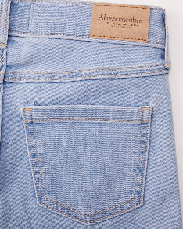 high rise flare jeans