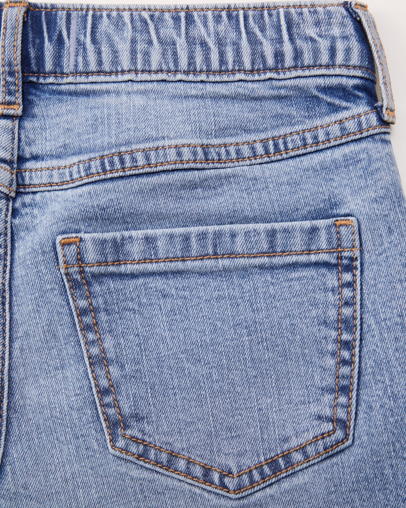 high rise 90s straight jeans