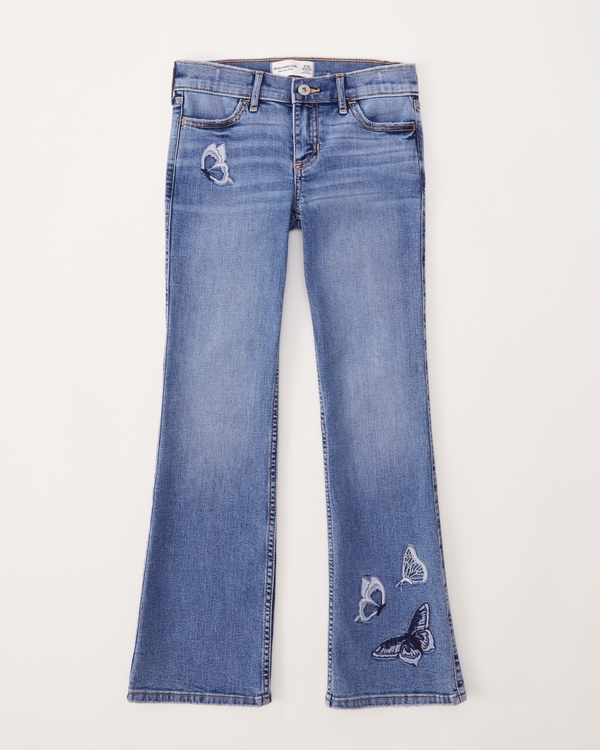 girls low rise bootcut jeans | girls clearance | Abercrombie.com