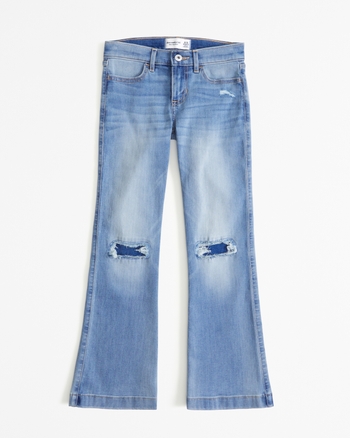 girls low rise bootcut jeans girls bottoms Abercrombie