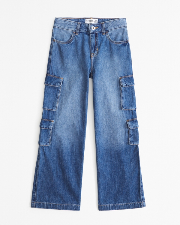 Kid Girl Denim Trousers 2022 Hot