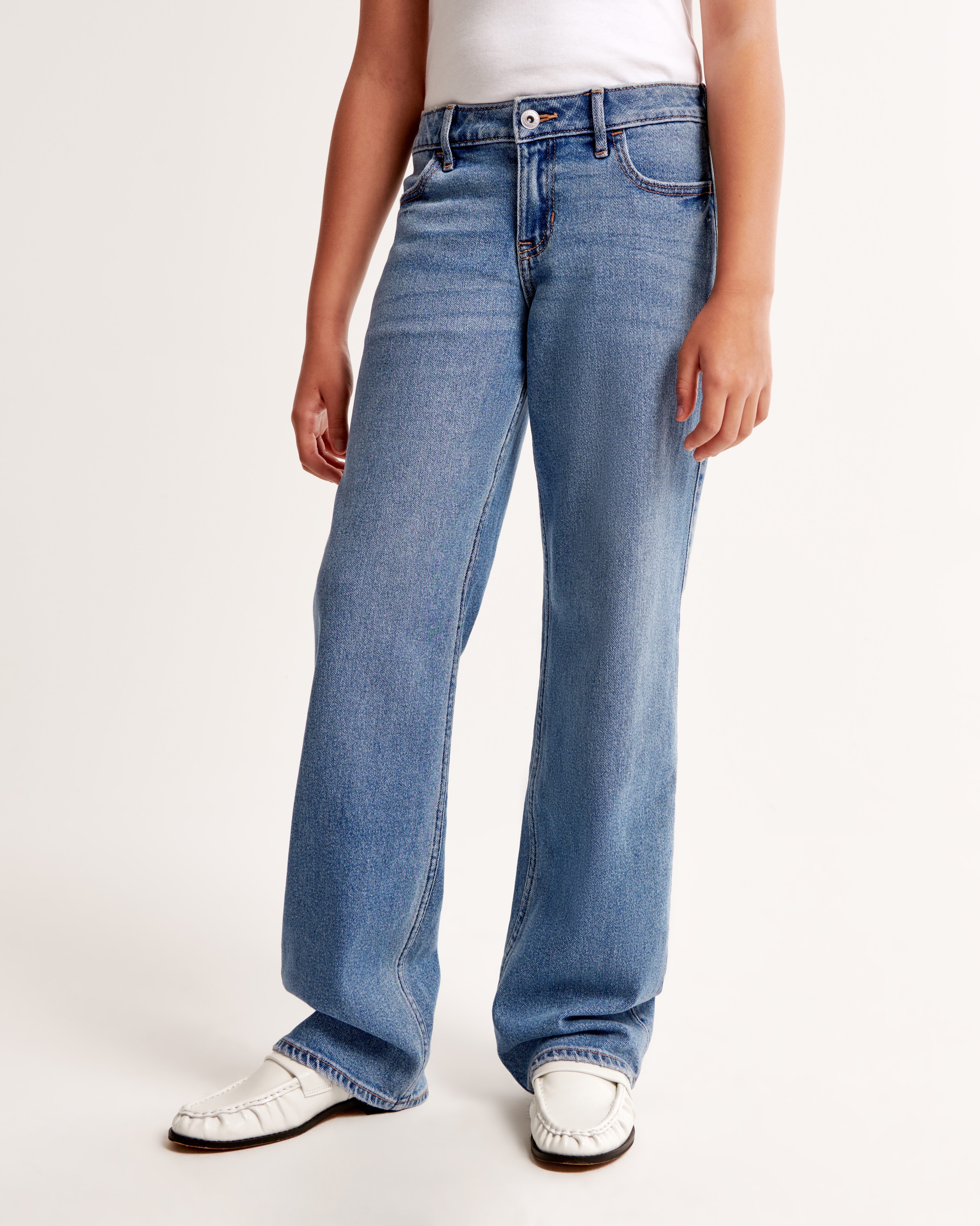 Four abercrombie kids hotsell girls jeans