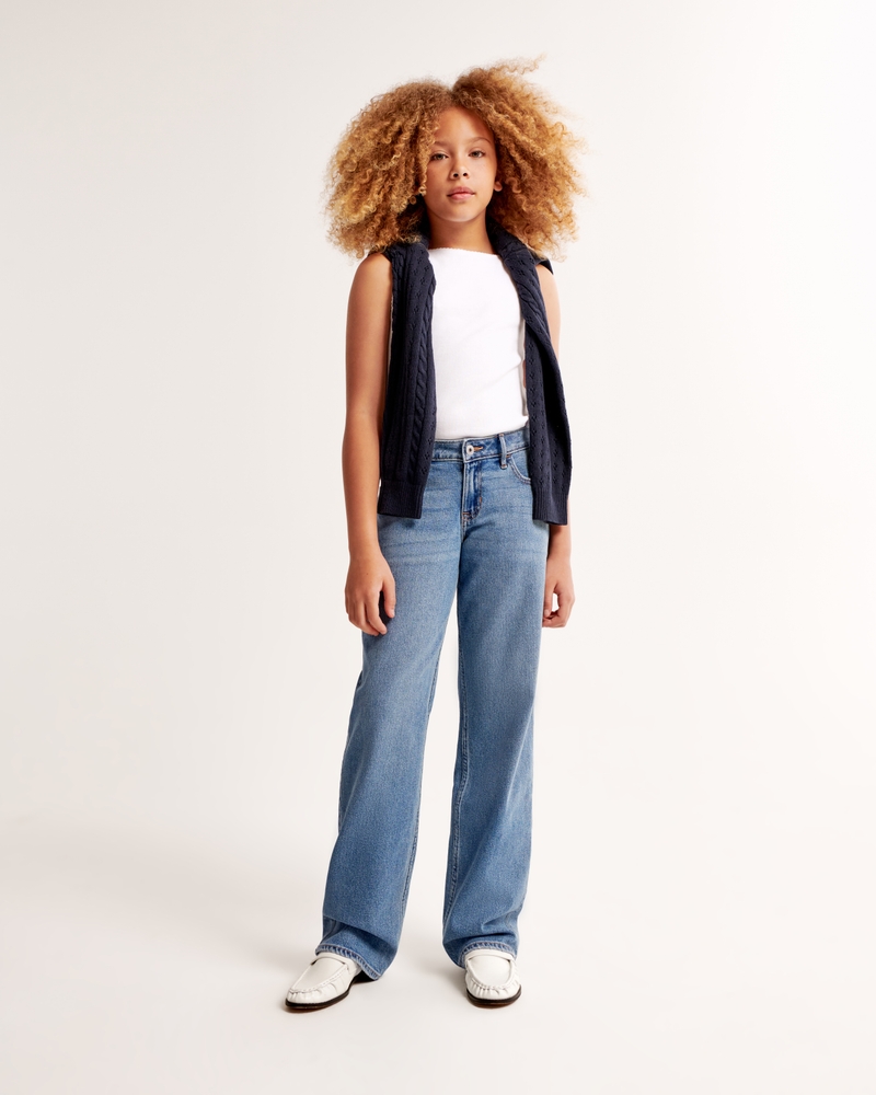 low rise baggy jeans